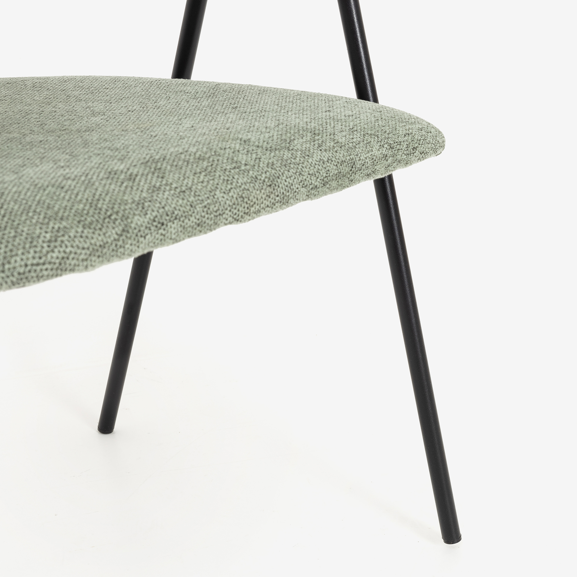 Silla de comedor verde Linda 55x57x82cm Clau&Chloe