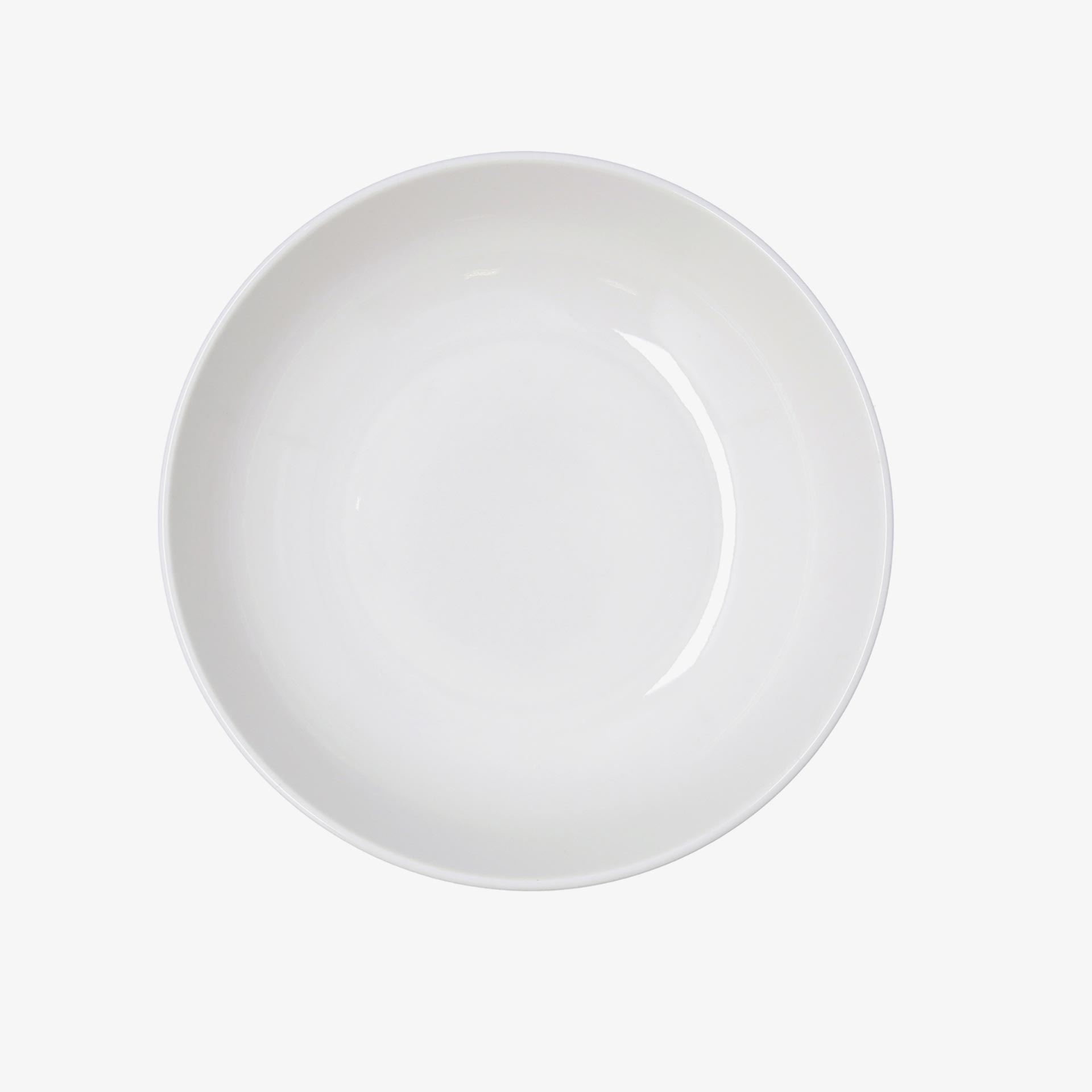 Ensaladera blanca de porcelana Esencia &Oslash;23cm
