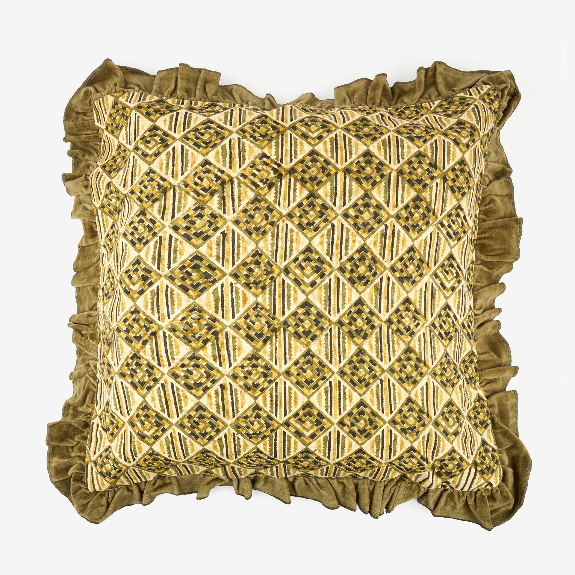 Funda de cojín de algodón inca Mia 50x50cm Clau&Chloe