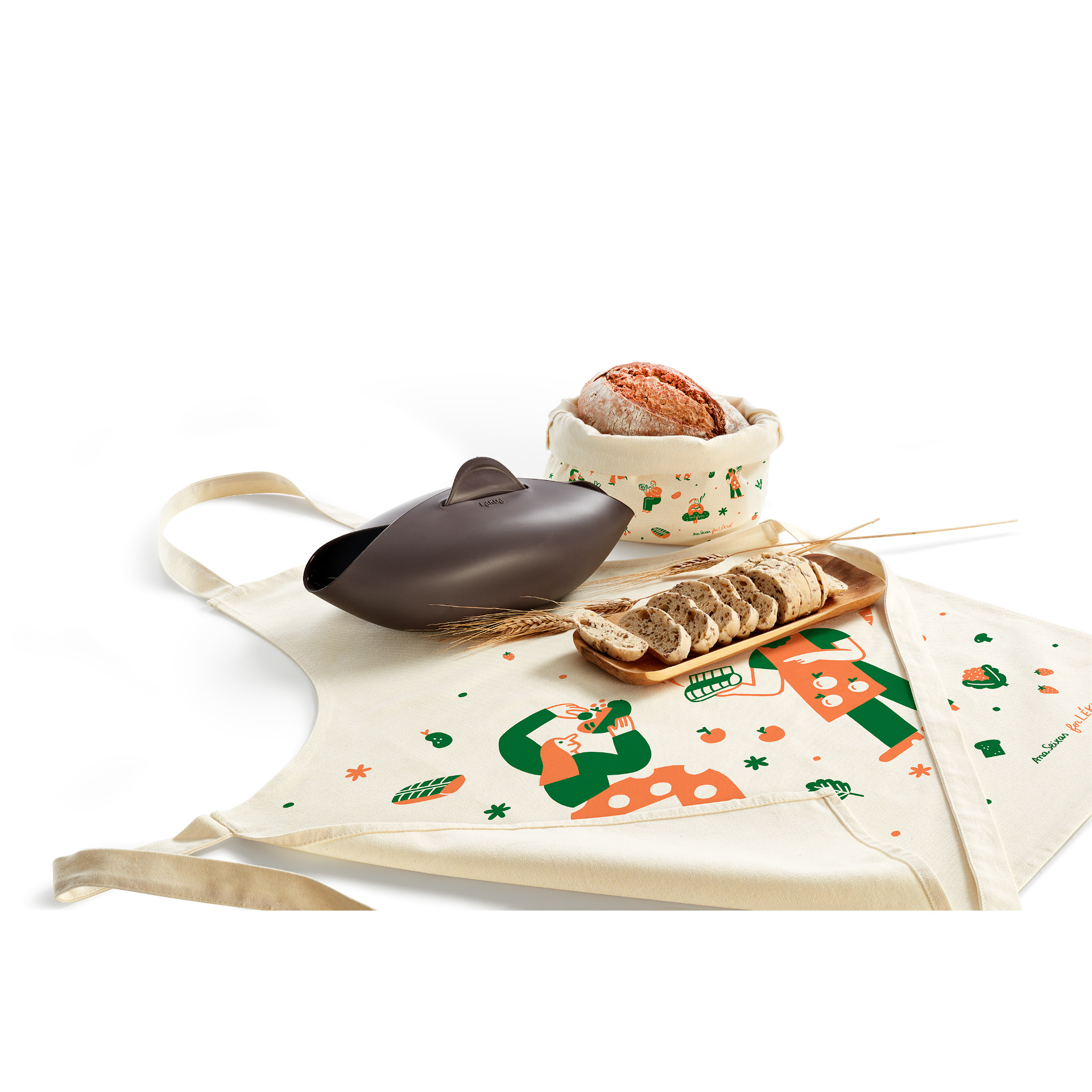 Kit de cocina panadero delantal + accesorios cocina - Lékué
