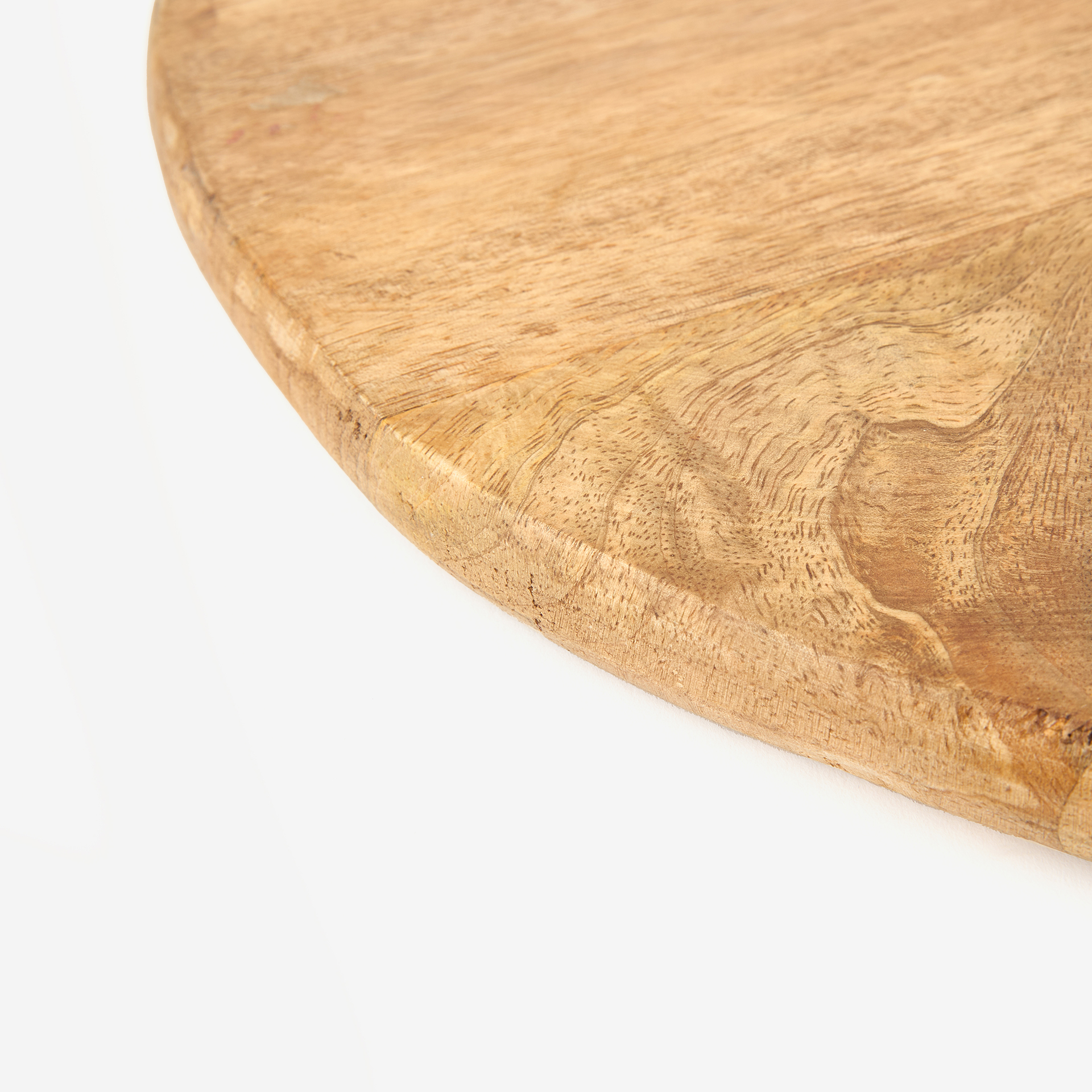 Tabla de cortar de madera mango Ø50cm