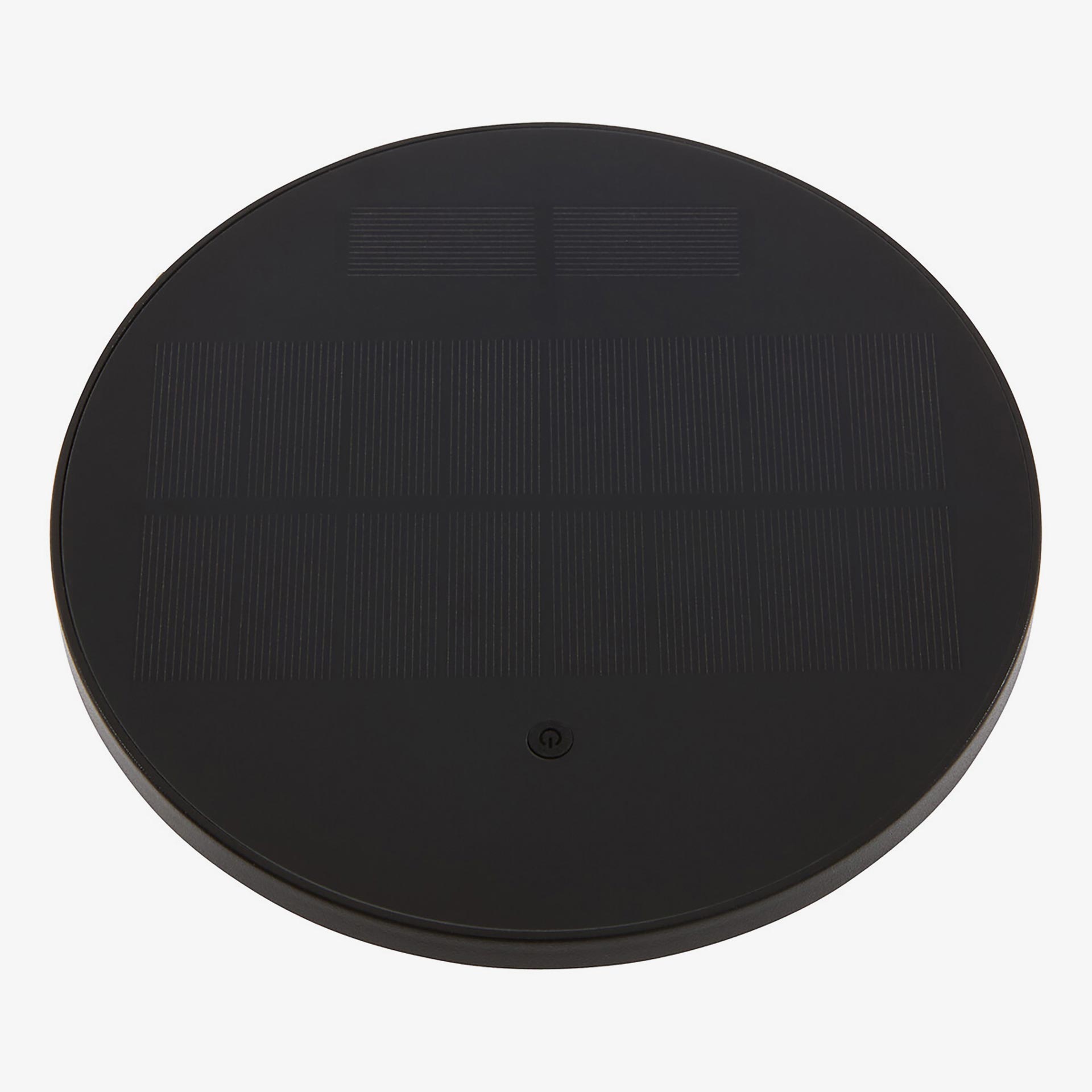 Lampara de mesa solar para jard&iacute;n marron Lynor &Oslash;16x31cm
