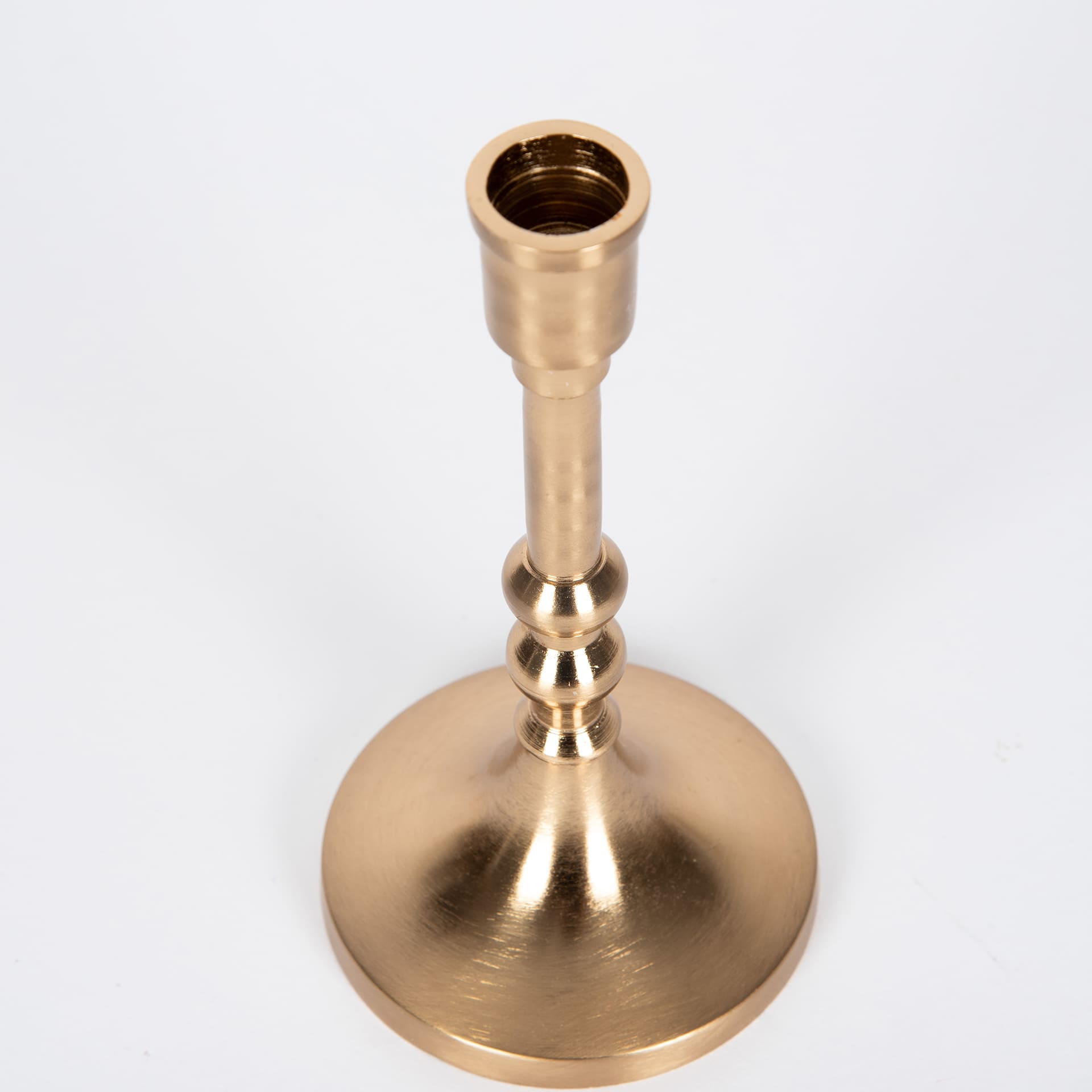 Candelabro de aluminio dorado Altin 18cm