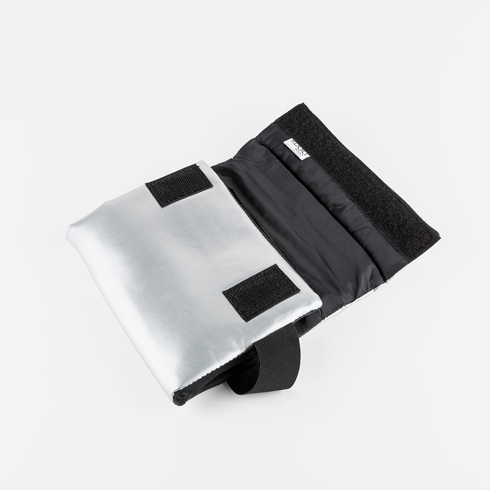 Set deluxe plateado para vino