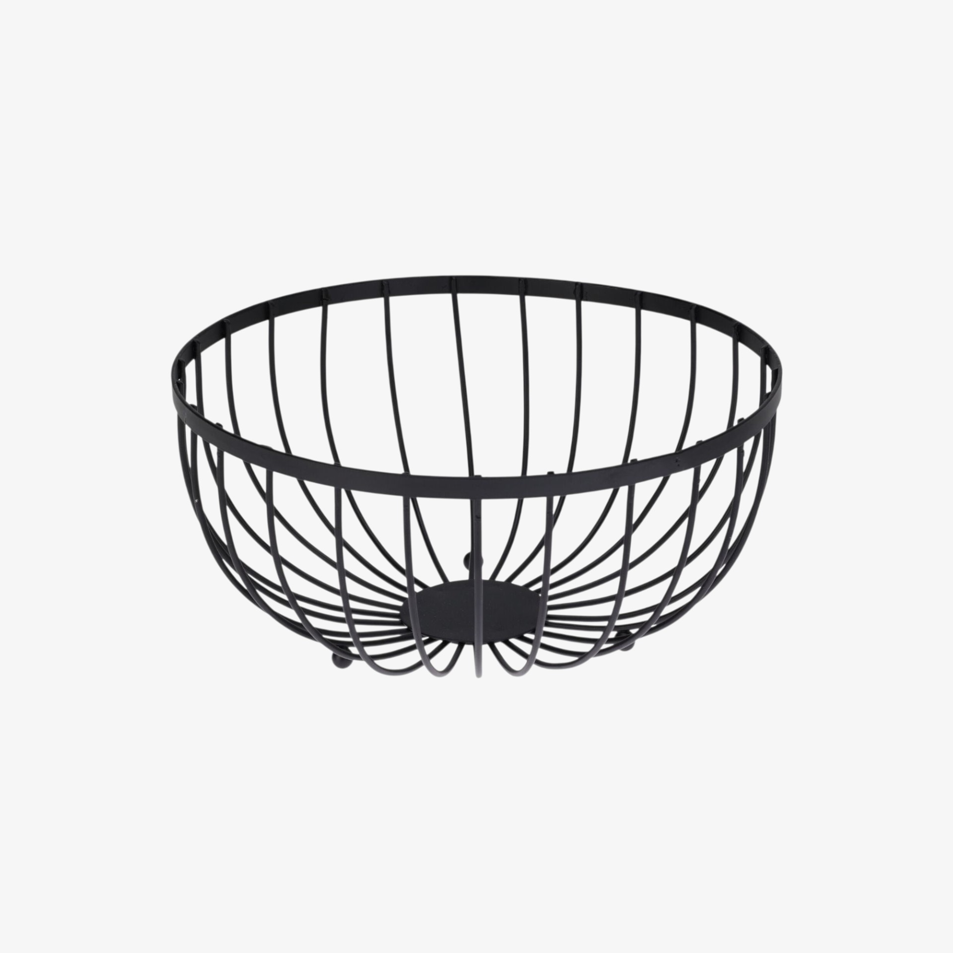 Frutero de metal negro &Oslash;26cm