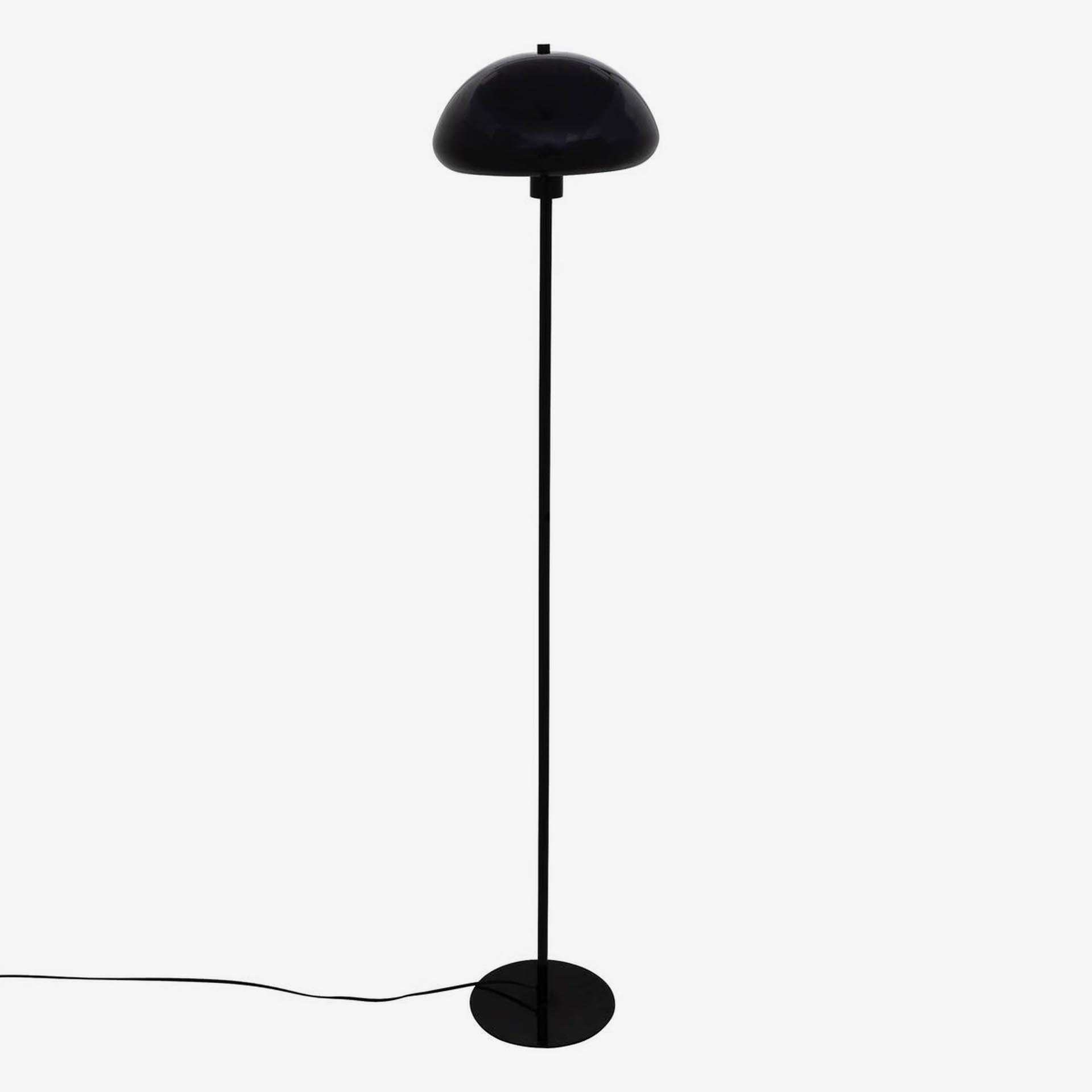 L&aacute;mpara de pie Savio negra 140cm