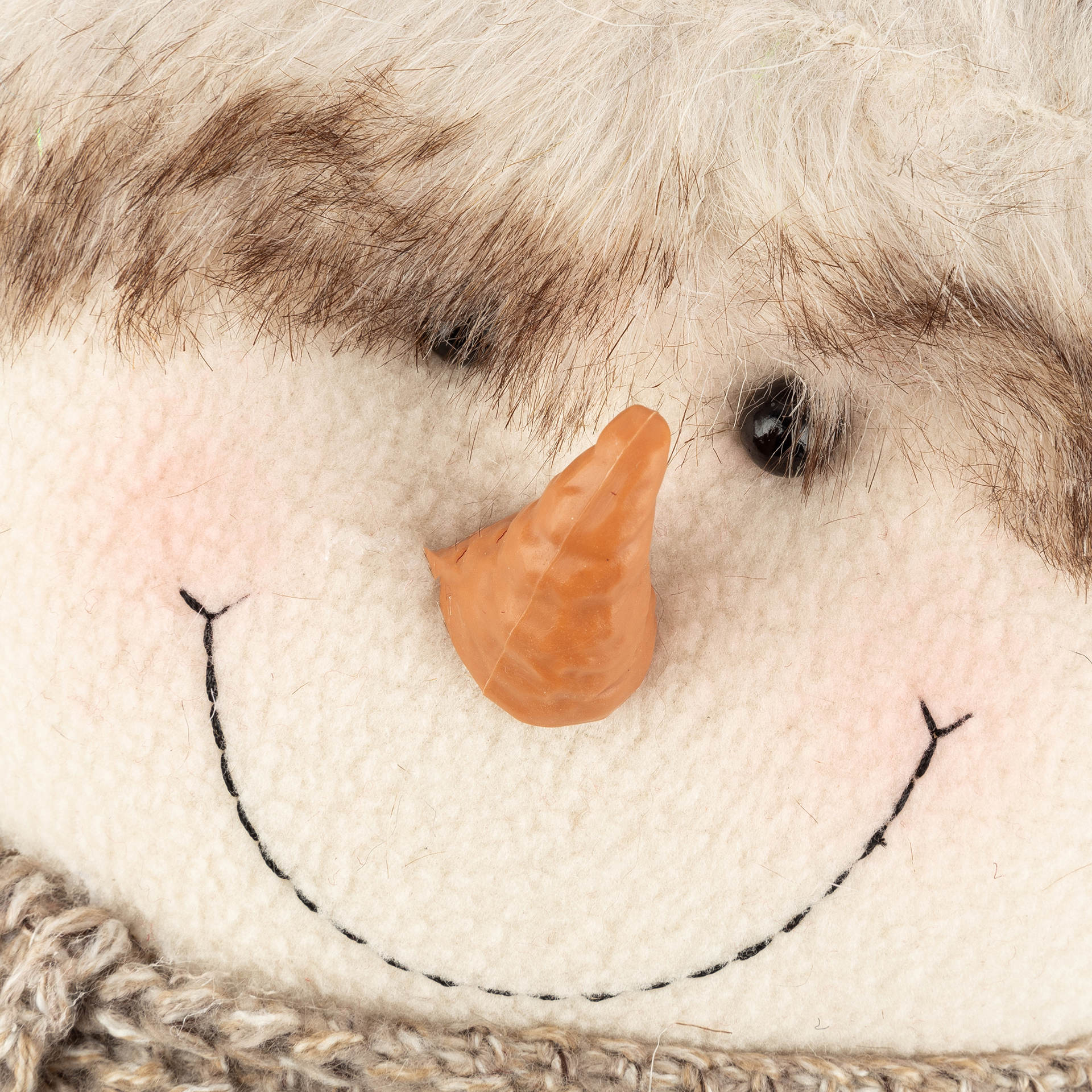 Adorno colgante Busto muñeco de nieve 41cm