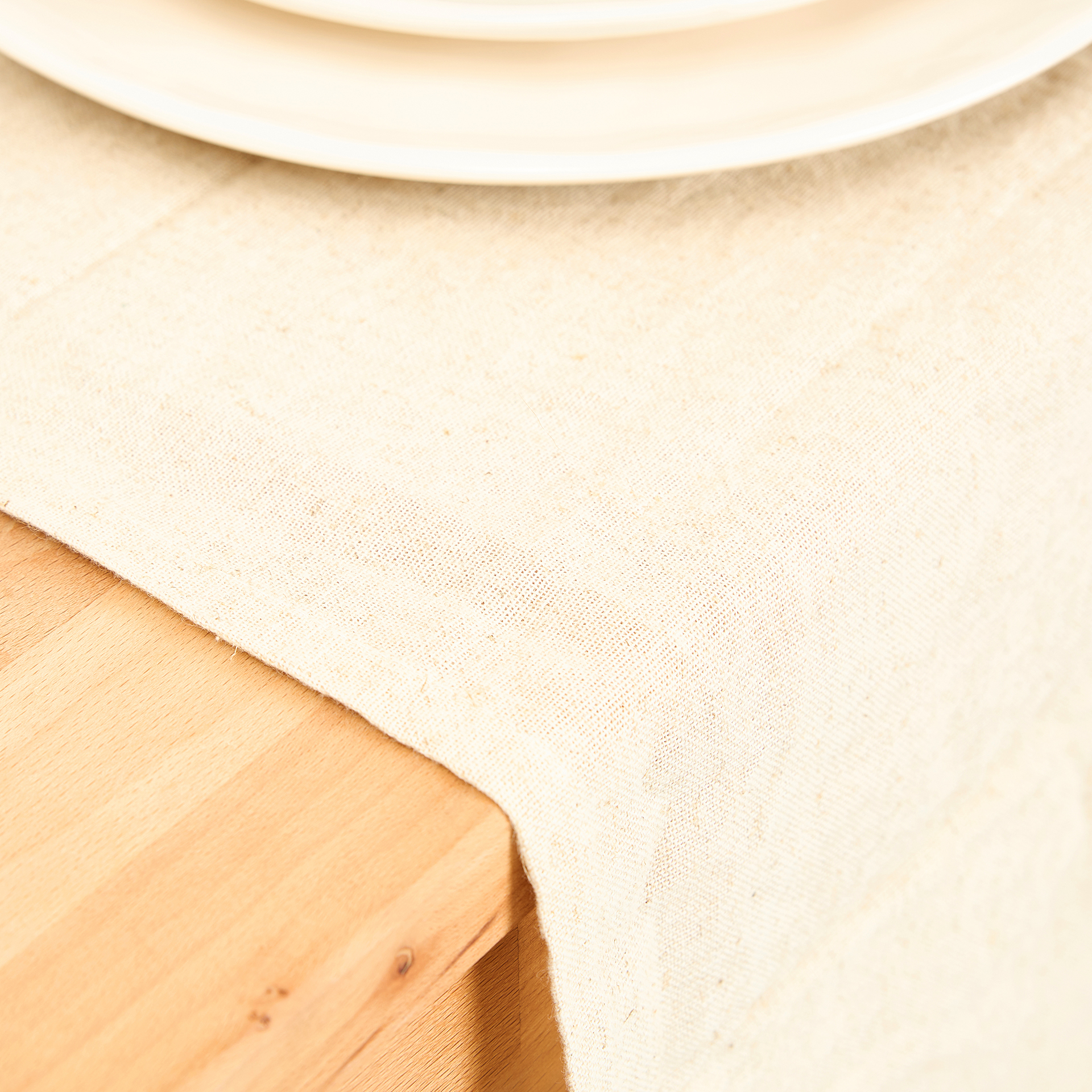 Camino de mesa natural Linen 45x140cm