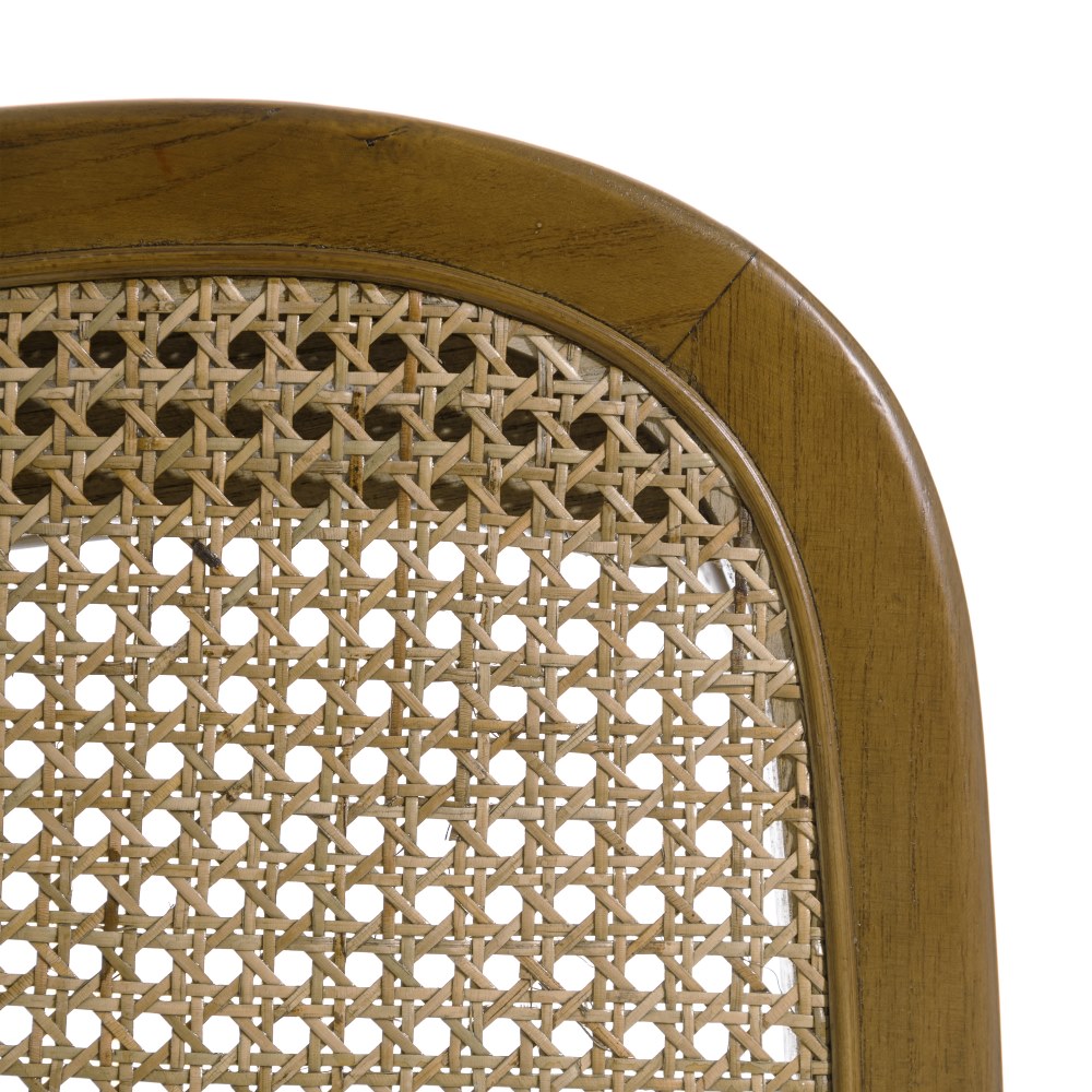 Silla de comedor de madera de olmo 45x42x94cm