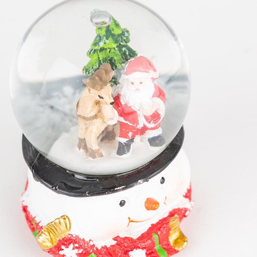 Bola de nieve de Navidad varios modelos 5cm