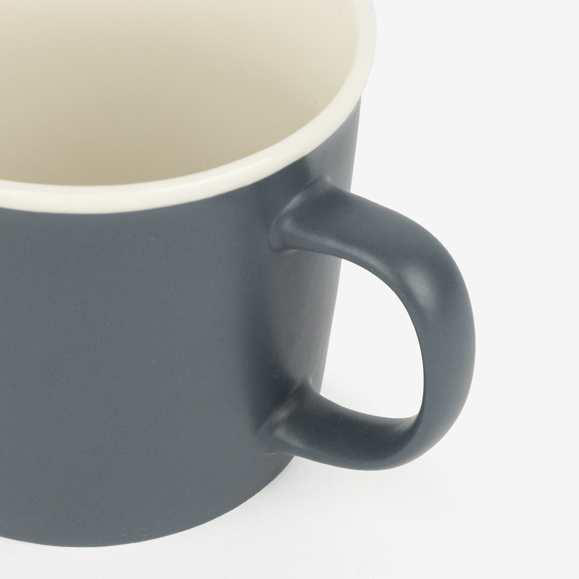 Mug de porcelana azul Natural 38cl