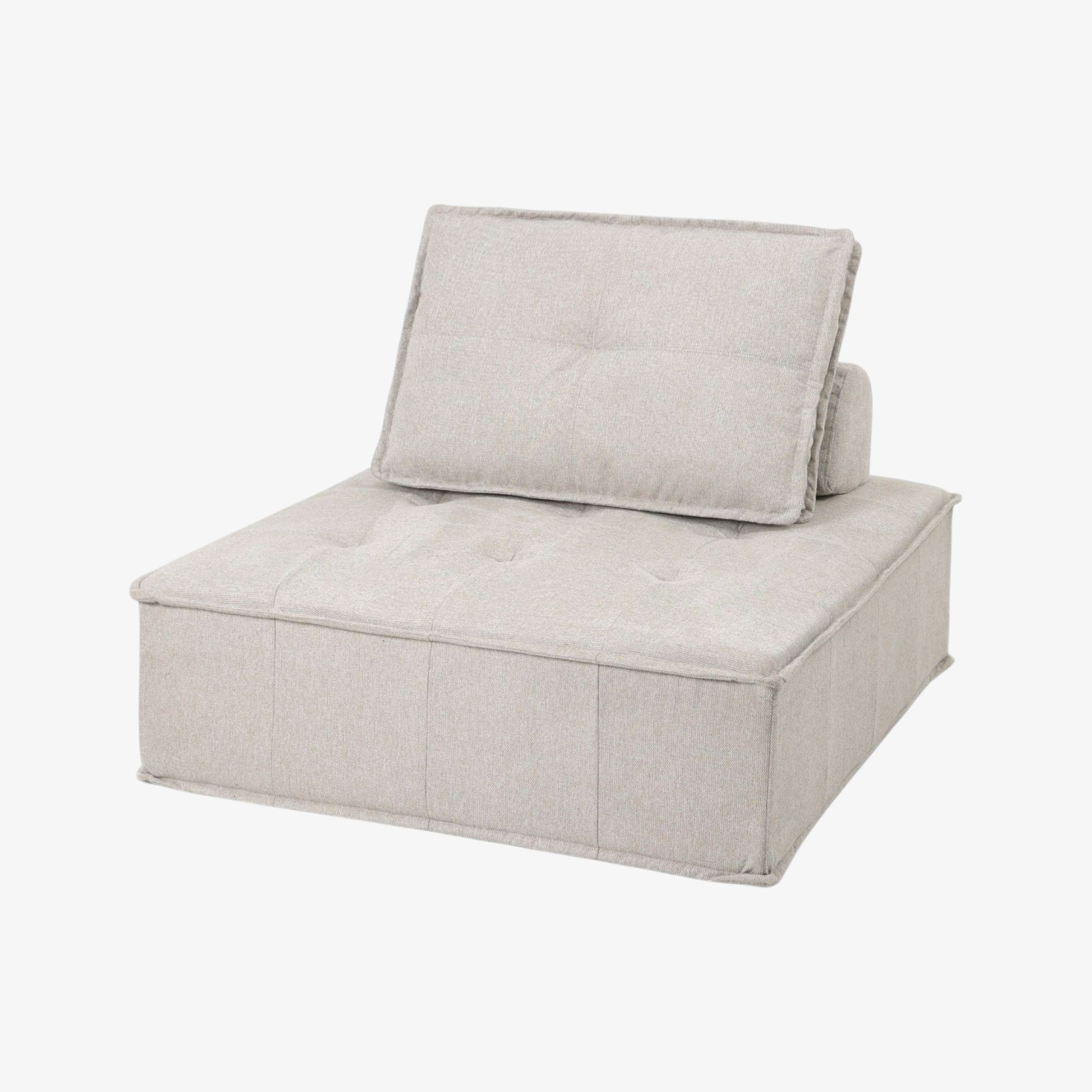 Sofá modular/butaca de algodón Hugo 100x110x82cm