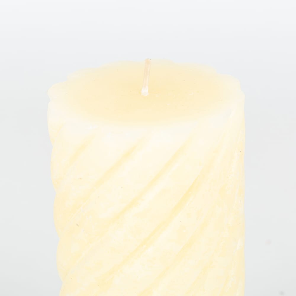 Vela Ivory Rustic 14x6cm