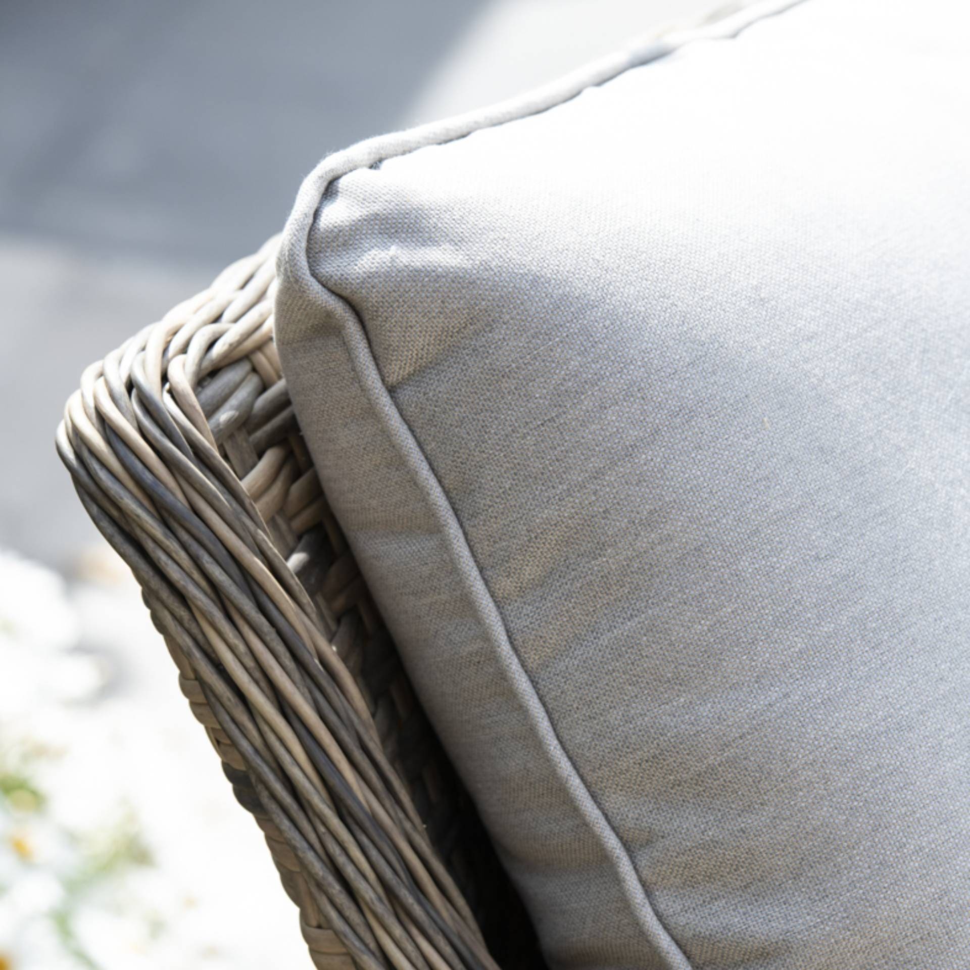 Set de jardín de 4 piezas de ratán sintético Lanai