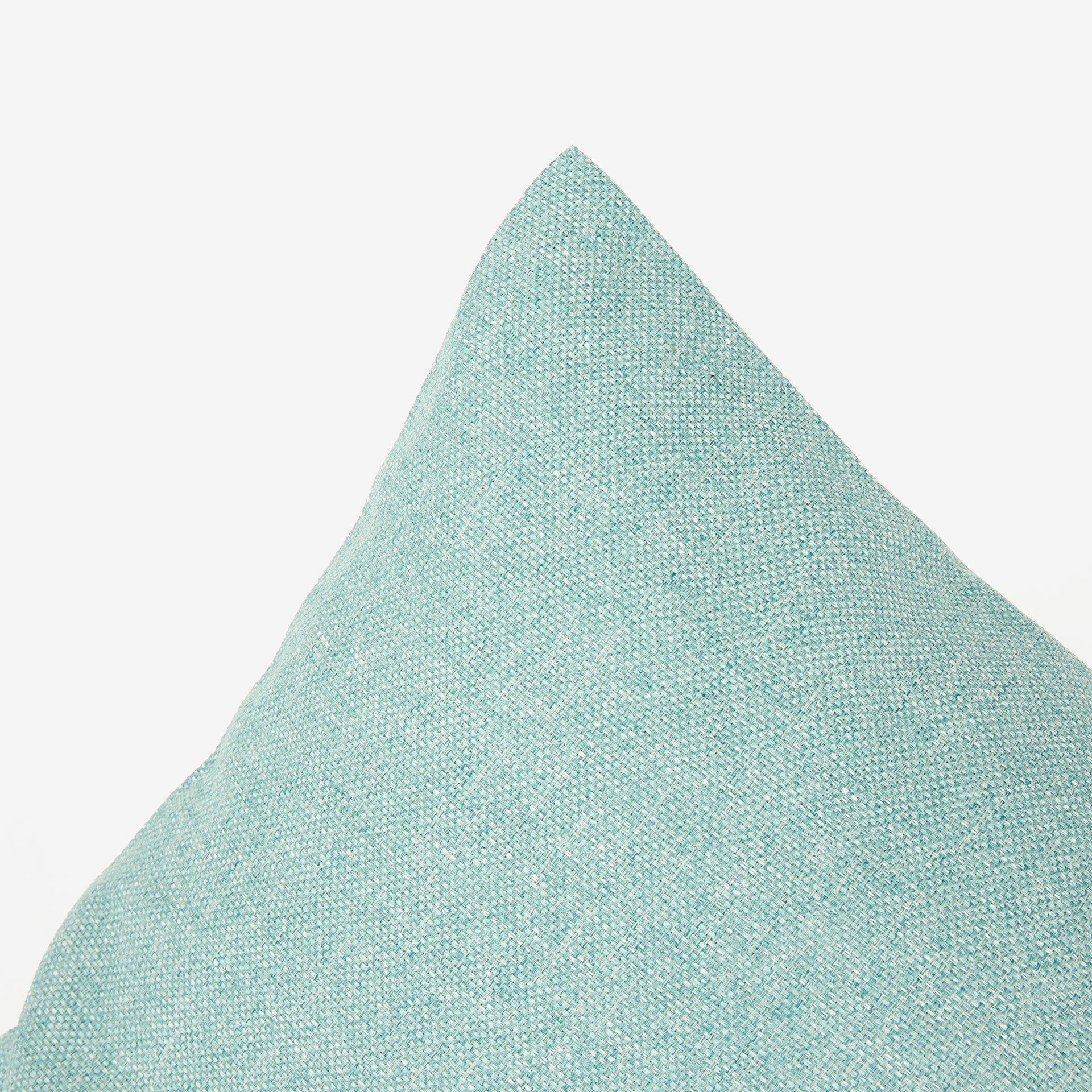 Cojín de exterior verde liso 45x45cm