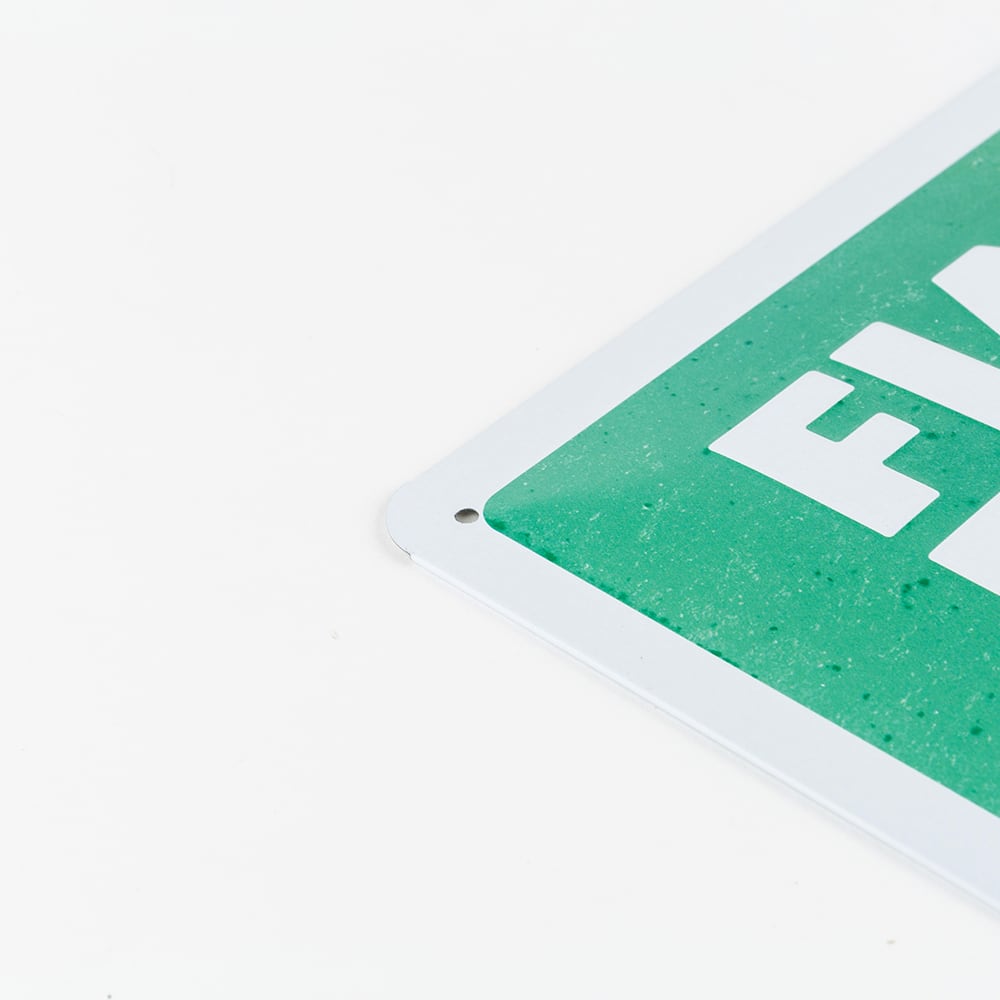 Placa de metal Fiat 500 Italian Colours 15x20cm