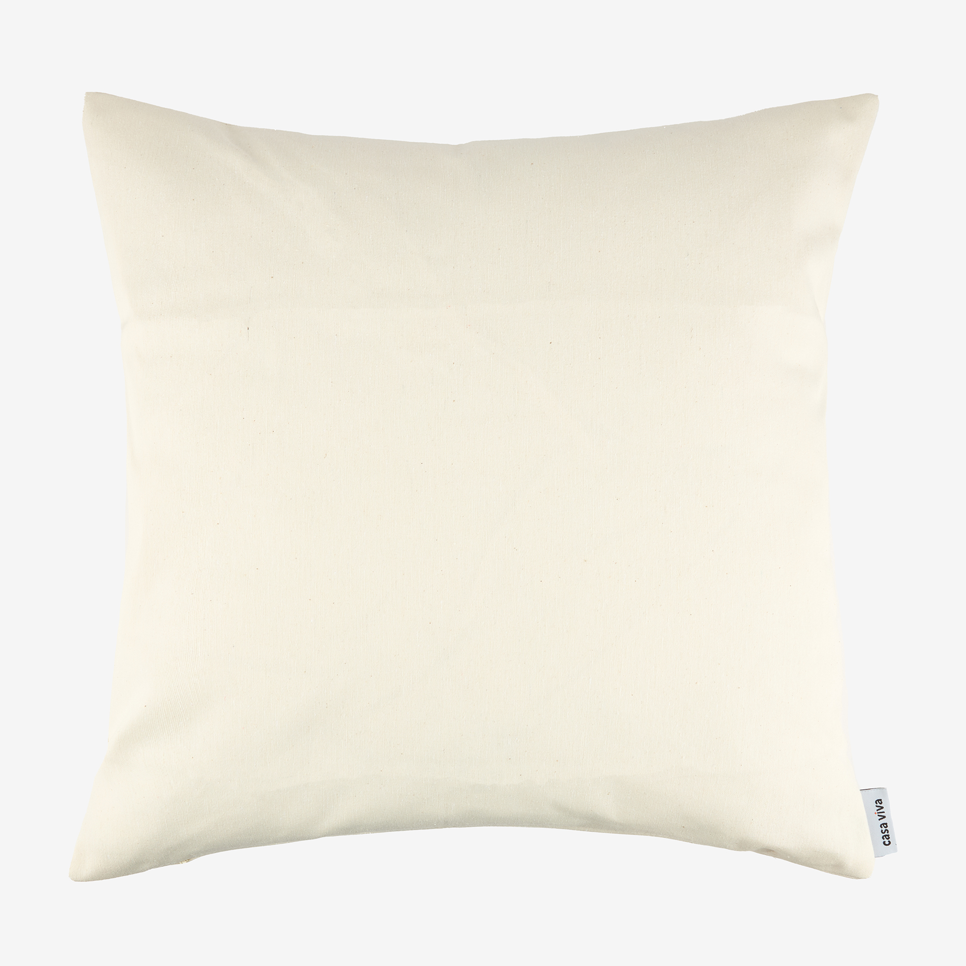 Funda de cojín blanca Detroit 45x45cm