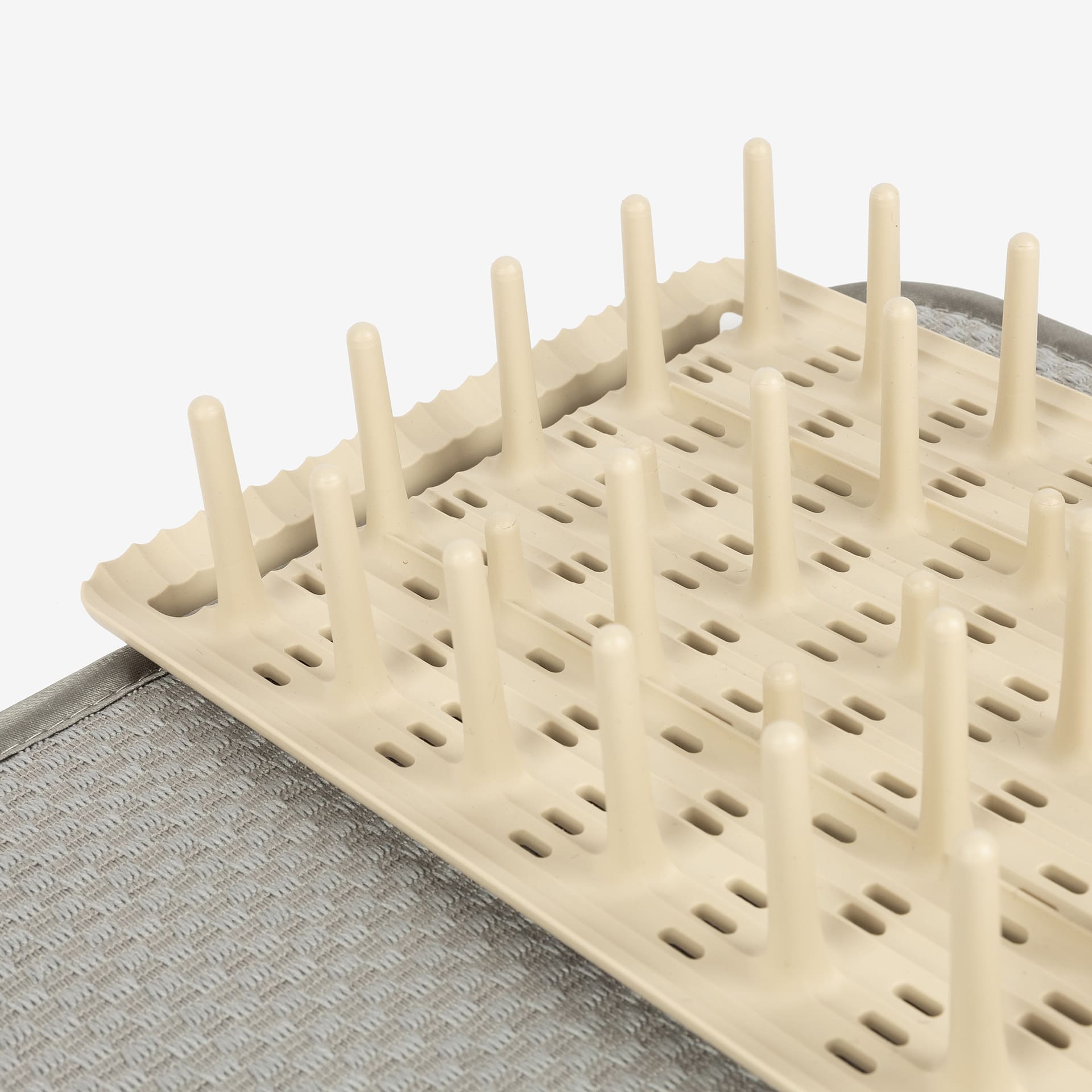 Escurreplatos con tapete gris Dry&Safe - Guzzini